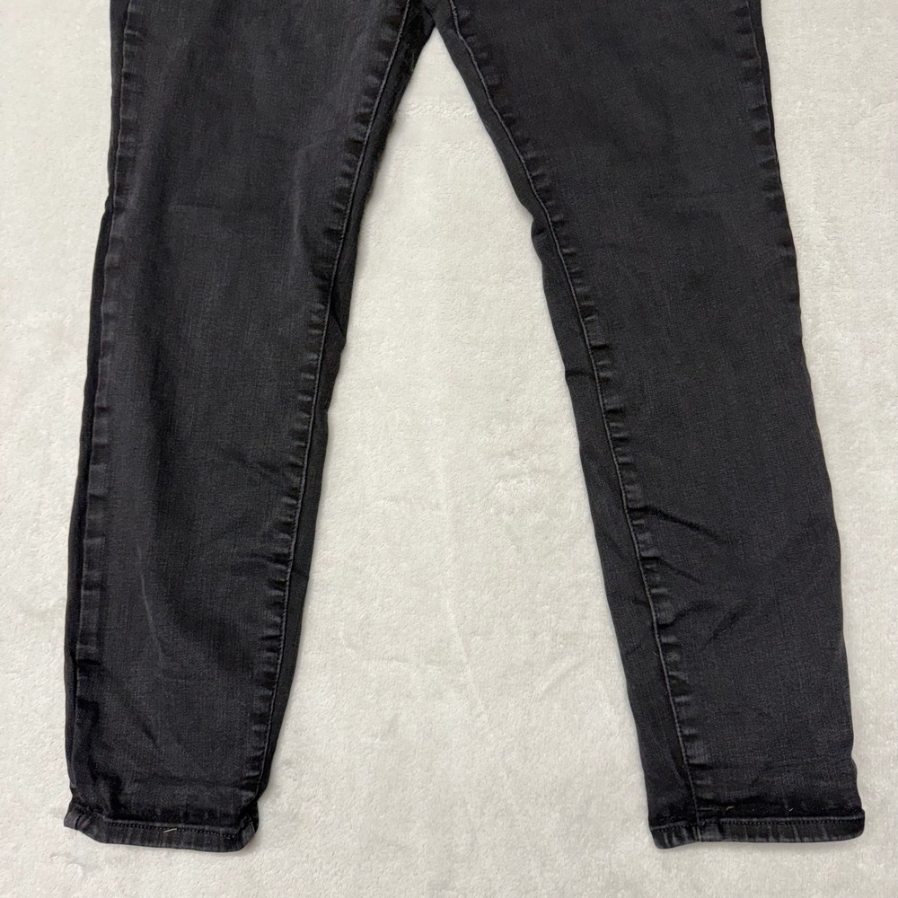Pistola Skinny Jeans Womens 31 Black Faded High Rise Stretch P6731BEM-SBK - Picture 8 of 12
